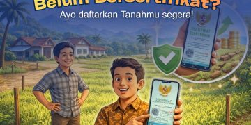 Jangan Sampai Terlewat, Segera Daftarkan Tanahmu