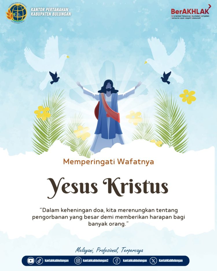 Selamat memperingati Hari Wafat Yesus Kristus ✝️