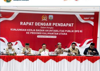 Hadiri RDP BAP DPD RI, Kantah Bulungan Dorong Penyelesaian Konflik Agraria PSN KIHI