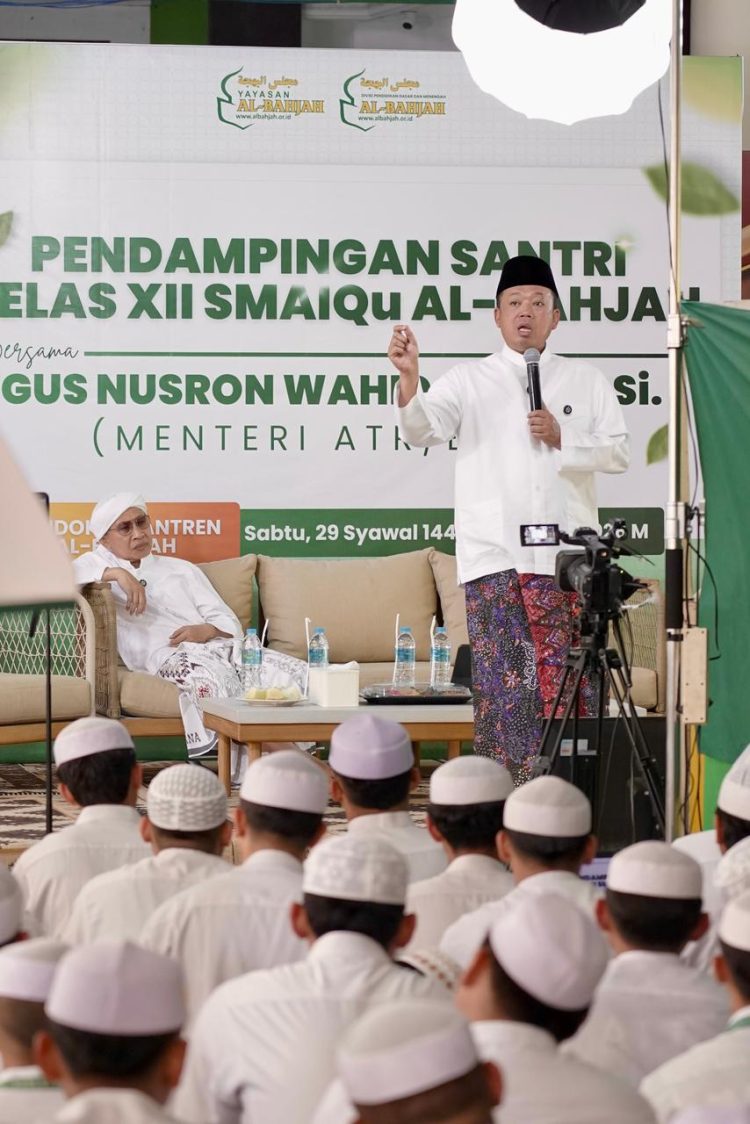 Santri Didorong Kuasai STEM, Nusron Wahid: Bisa Jadi Pelaksana Kebijakan Negara