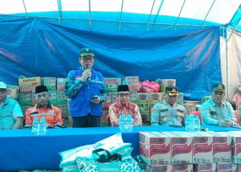 Pemprov Kaltim Salurkan 226 Paket Bantuan untuk Korban Kebakaran di Batu Ampar
