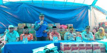 Pemprov Kaltim Salurkan 226 Paket Bantuan untuk Korban Kebakaran di Batu Ampar