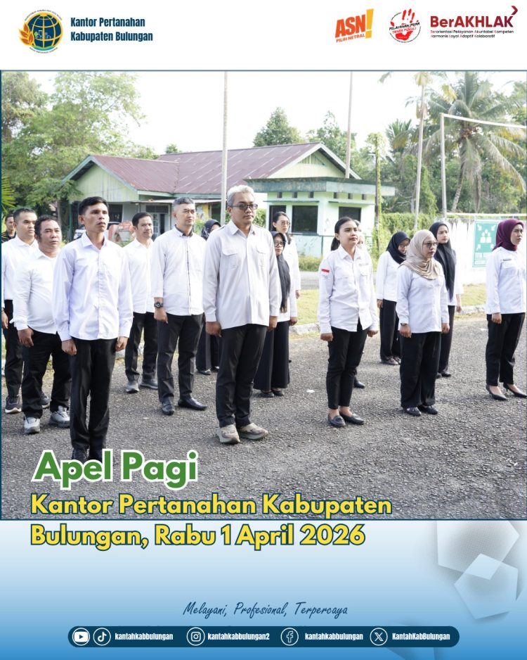 Sambut PPPK Baru, Kantah Bulungan Perkuat Disiplin  dan Target Kinerja 2026