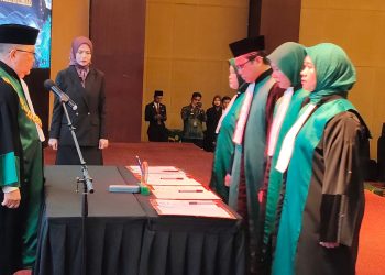 Ketua PTA Samarinda Lantik Empat Ketua Pengadilan Agama di Kaltim