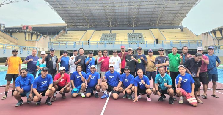 GOR Tenis Palaran Kembali Bergairah, Dispora Kaltim Dorong Lahirnya Atlet Berprestasi
