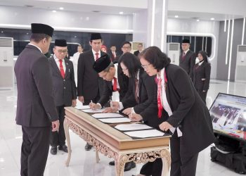 Menteri ATR/BPN Lantik 85 Pejabat, Dorong Reformasi SDM dan Rotasi Jabatan