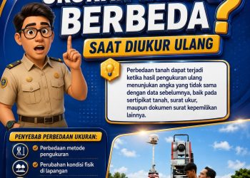 Kok Bisa Ukuran Tanah Berbeda Saat Diukur Ulang? Ini Penjelasannya