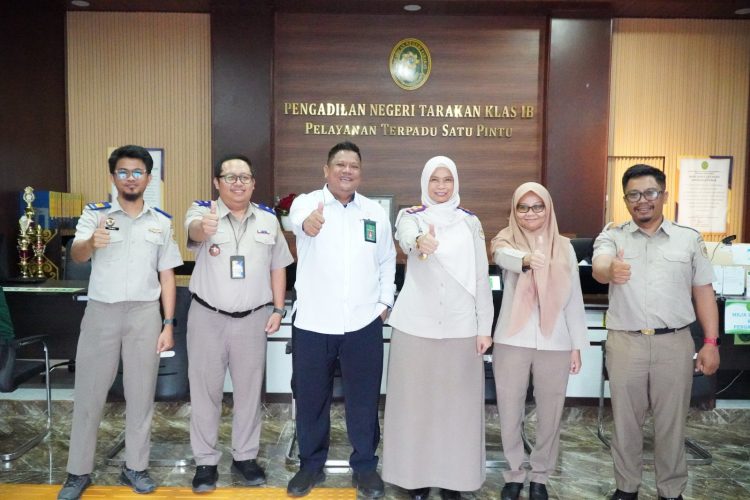 Kantah Tarakan Jalin Silaturahmi dengan Pengadilan Negeri Tarakan