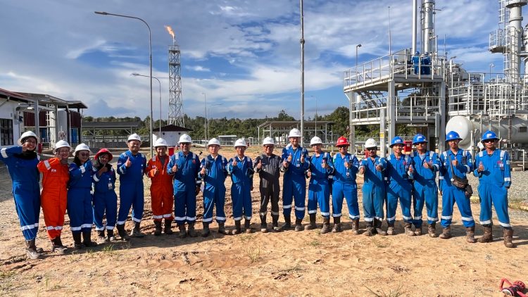 ISOG Sukses Capai First Gas Karamba