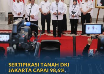 DKI Hampir Tuntas Bersertipikat, Wamen Ossy: Jakarta Jadi Role Model Nasional