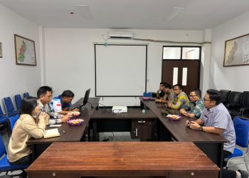Perkuat Sinergi dengan Pemda, Kantah Malinau Sinkronkan Data Bersama Dinas PUPR