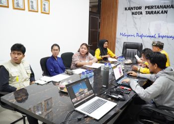 Kantah Tarakan dan Dinas Perkimtan Sinkronkan Data MBR, Dukung Program 3 Juta Rumah