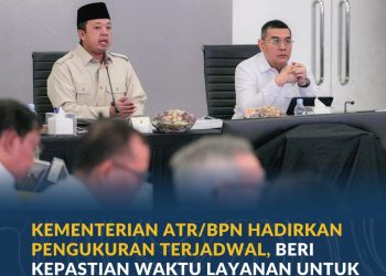 Pengukuran Terjadwal ATR/BPN Berlaku Agustus 2026