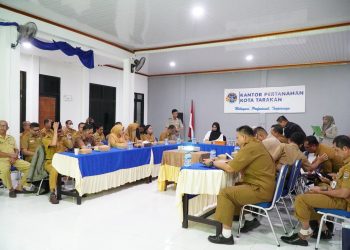 Kantah Tarakan Perkuat Sinergi Lintas Instansi untuk Pembaruan Peta Zona Nilai Tanah 2026