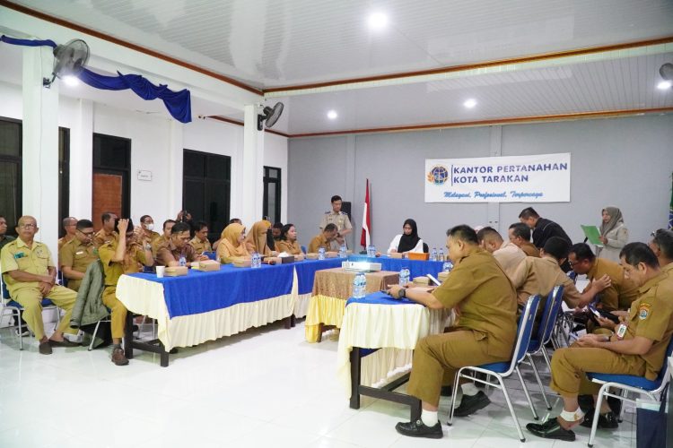 Kantah Tarakan Perkuat Sinergi Lintas Instansi untuk Pembaruan Peta Zona Nilai Tanah 2026