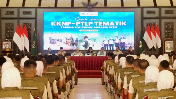 619 Taruna Poltek Agraria STPN Tuntaskan KKNP-PTLP, Berkontribusi Perkuat Data Pertanahan