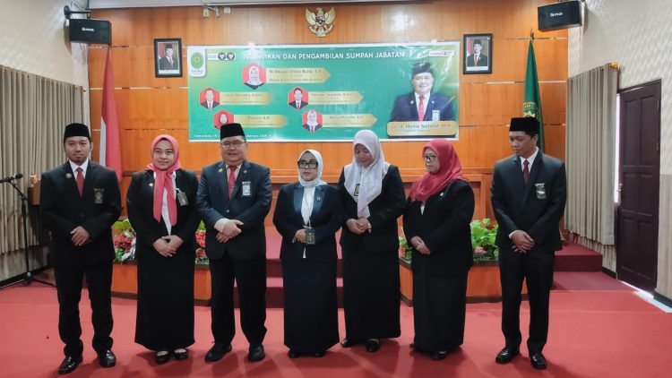 PTA Samarinda Lantik Lima Pejabat Struktural, Wujudkan Penyegaran Organisasi dan Penguatan Kinerja