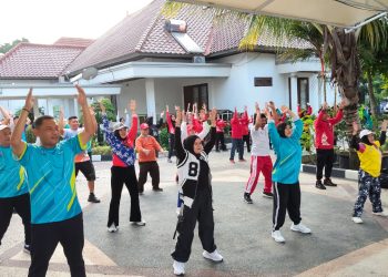 Wagub Seno Aji Dukung Penuh Kegiatan YJI Kaltim, Ajak Masyarakat Budayakan Senam Jantung Sehat