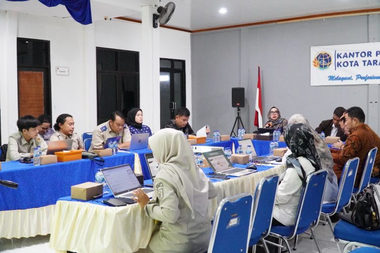 Perkuat Komunikasi Publik, Kantah Tarakan Ikuti Sosialisasi Kehumasan dan Keterbukaan Informasi