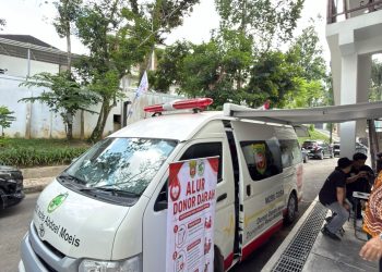 Mobile UPD Perdana RSUD IA Moeis Dekatkan Layanan Donor Darah ke Masyarakat
