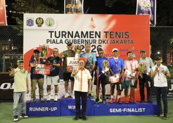 Tim ATR/BPN Cetak Sejarah, Sabet Runner-up Turnamen Tenis Piala Gubernur DKI Jakarta 2026  ‎