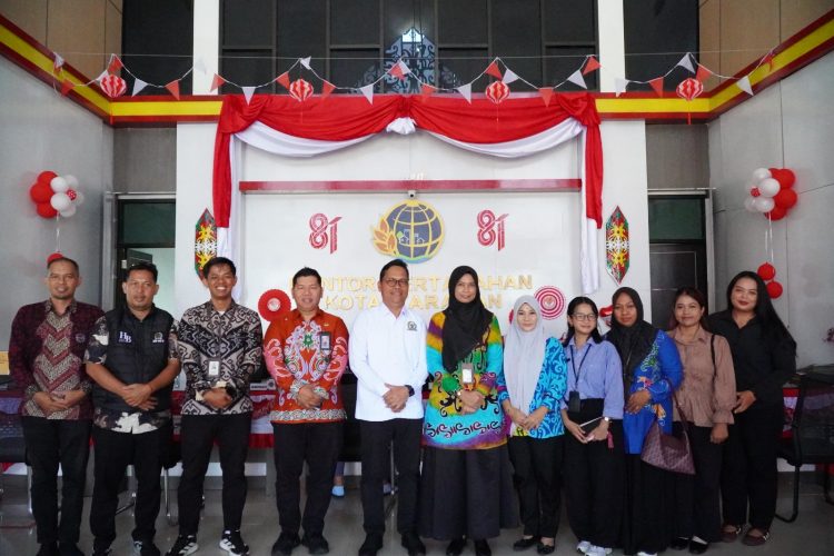 Kantah Kota Tarakan Terima Kunjungan Kerja Anggota DPD RI, Bahas Isu Strategis Pertanahan 