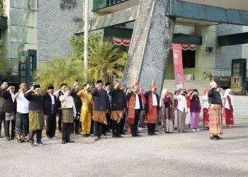 Kantor Pertanahan Kabupaten Bulungan Khidmat Peringati HUT ke-81 Kemerdekaan RI
