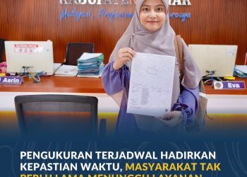 Pengukuran Terjadwal Hadirkan Kepastian Waktu, Masyarakat Tak Perlu Lama Menunggu Layanan Pertanahan