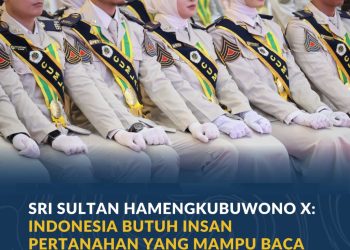 Sri Sultan: Insan Pertanahan Harus Mampu Membaca Peta Sekaligus Memahami Manusia