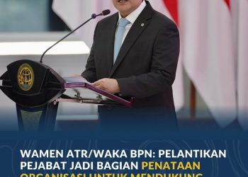 Ossy Lantik 23 Pejabat ATR/BPN, Minta Langsung Petakan Kendala dan Perkuat Tim