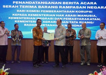 Terima Barang Rampasan Negara dari KPK, Sekjen ATR/BPN: Untuk Mendukung Layanan kepada Masyarakat