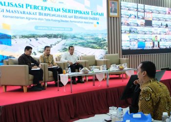 Gelar Sosialisasi Percepatan Sertipikasi Tanah bagi MBR, Kejar Target 3 Juta Bidang