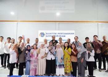 Kantah Tarakan Siapkan Layanan Peralihan Hak 10 Hari, Bahas Validasi BPHTB Bersama PPAT